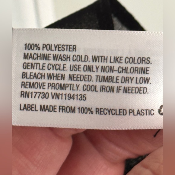 Black sheer with overlay Xhileration blouse. - Picture 6 of 7